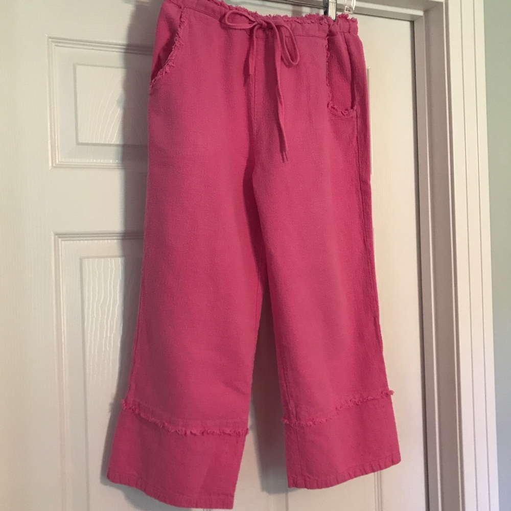 Drawstring Capris
